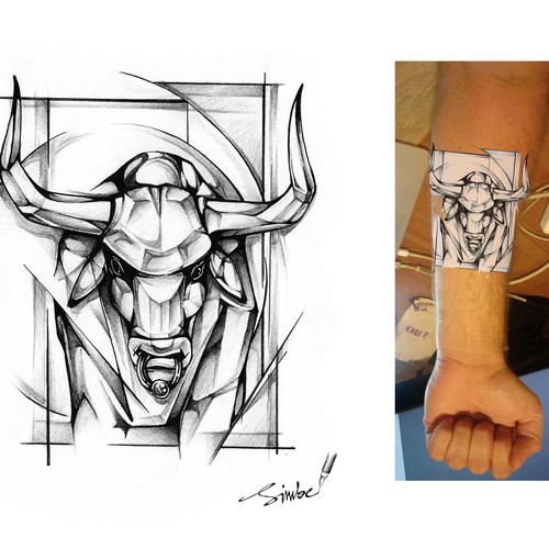 Tattoo design - check it out! Diseño de simbe