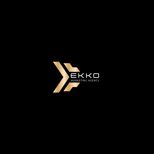 SIMPLE LOGO - ekko Letters then dm after Design by Graphic Archer