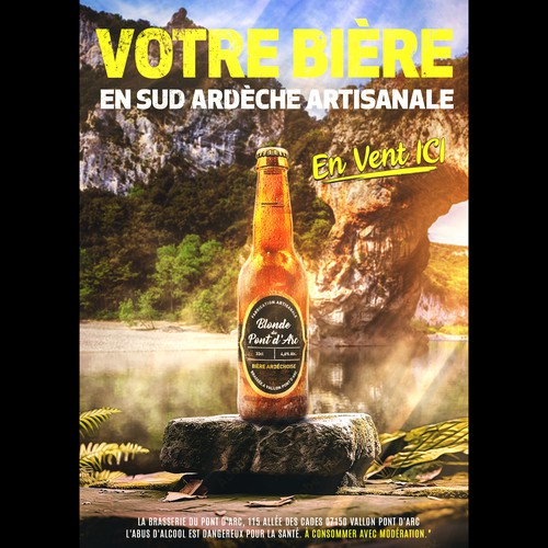 Poster for craft beer Design by GIV Designs ★❤◆