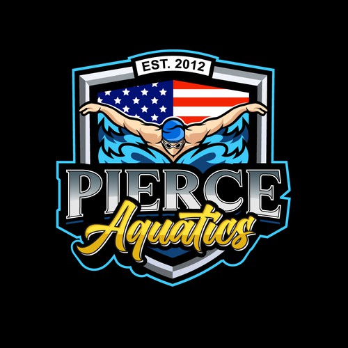 Swim Team Logo Design by dons.hermawan