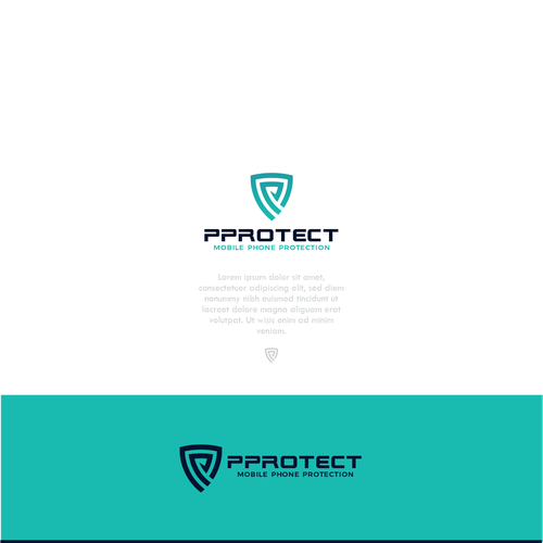 PPROTECT (Phone protect logo) (mobile cases and screen protectors) Design by Noorf™