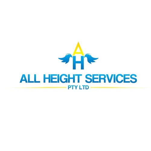 Create a height safety logo out of the letters 'AHS' Design by Diadee