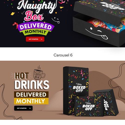 The Worlds Best Snack Subscription Box Design by MercClass