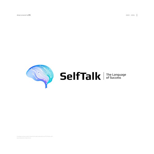 Self Talk, The language of Success - Logo Tournament Design by FF3 ˢᵗᵘᵈⁱᵒ