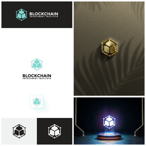 Blockchain creative logo contest Design by LeverageCraft