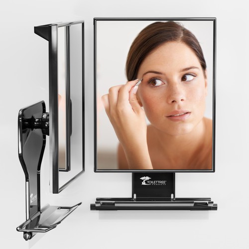 3D Rendering of Fogless Mirror in Shower/Lifestyle Environment (Fogless Mirror CAD file included!)) Design by Alinea Design