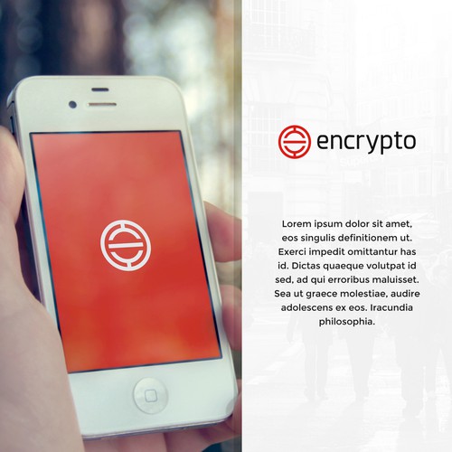 Swiss hosted secure doc storage Encrypto.com needs logo and brand built Design by csoki
