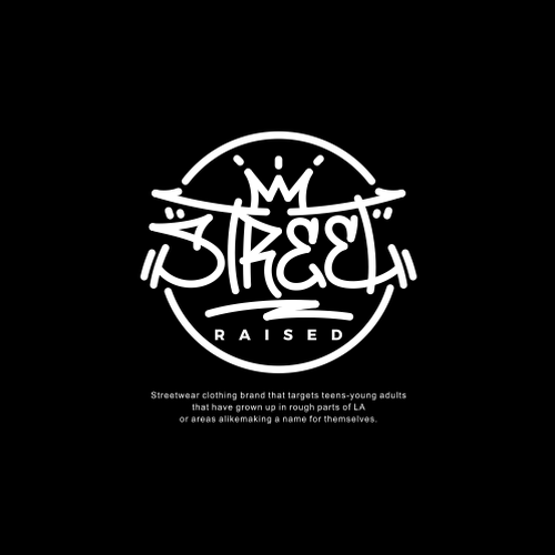 Design an edgy/urban logo for a streetwear clothing brand that appeals to teens-young adults. Design by zerO°