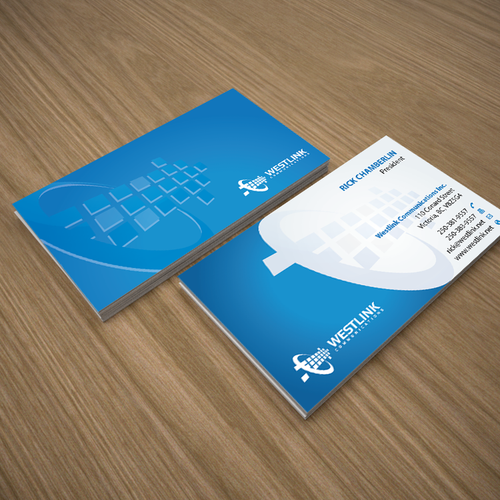 Help WestLink Communications Inc. with a new stationery デザイン by FishingArtz