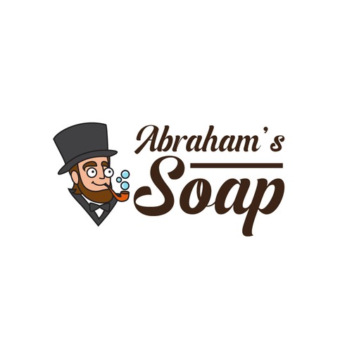 ABRAHAM'S SOAP - Design a logo for a men's brand that makes soap bars and natural products Design von Transformed Design Inc.