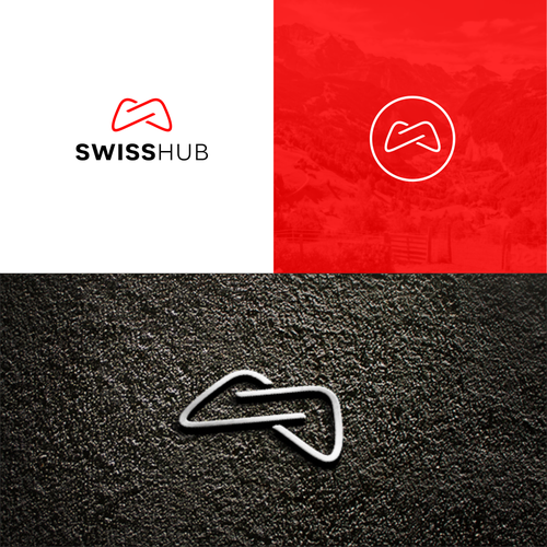 "SwissHub eine Gaming-Community" winning Logo design