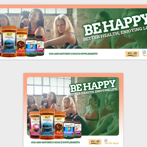 Advertisment Banner for Health Supplements!!!