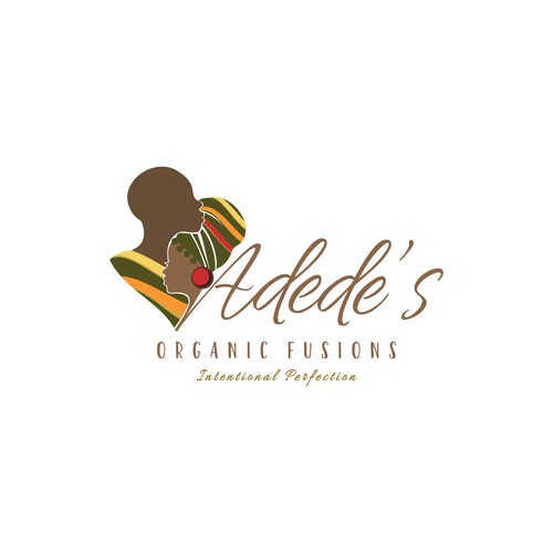 Vibrant African themed logo for an organic skin care company Design by GinaLó