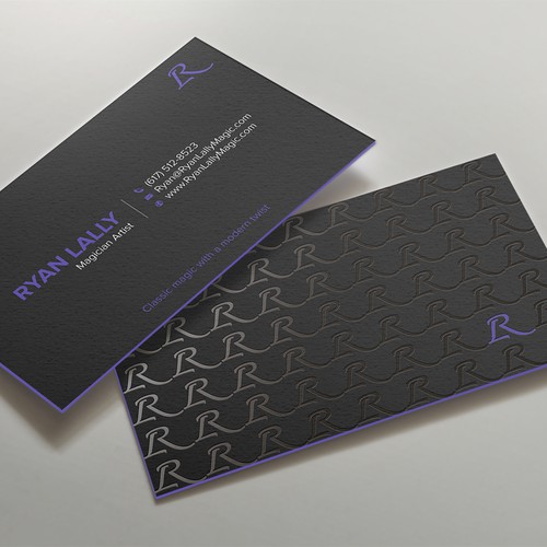 Design a magician's business card Design by kaylee CK