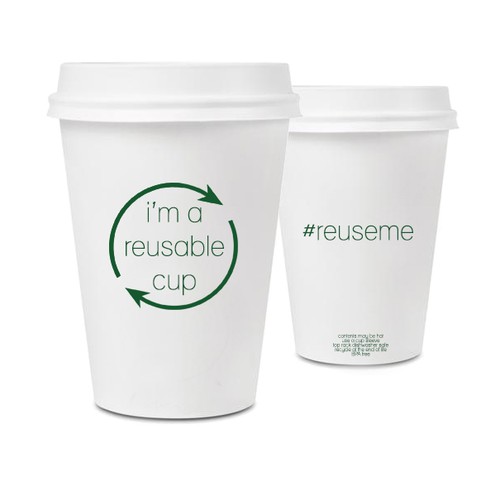 help us reduce single use cups Cup or mug contest