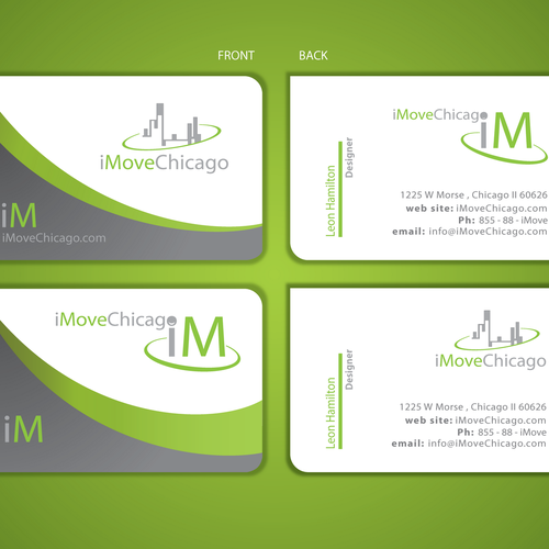 Create the next stationery for iMove Chicago Design by Jecakp