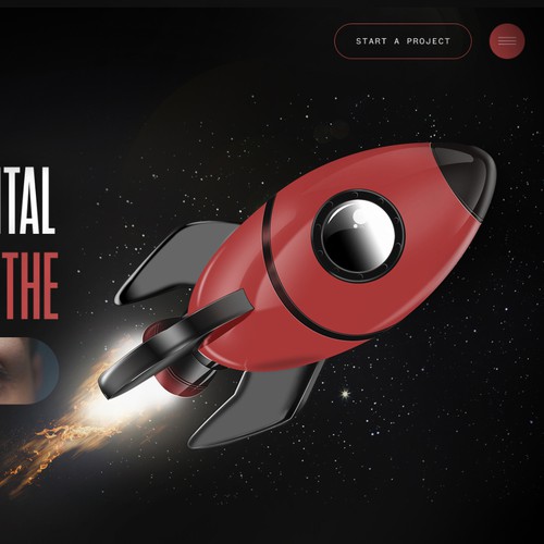 Modernized Rocket Graphics Design Branding Asset Design von nme2009