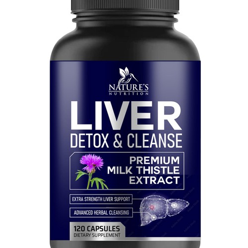 Natural Liver Detox & Cleanse Design Needed for Nature's Nutrition Réalisé par sapienpack