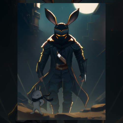 Assassin Rabbit Graphic Design by ⭐ilLuXioNist⭐