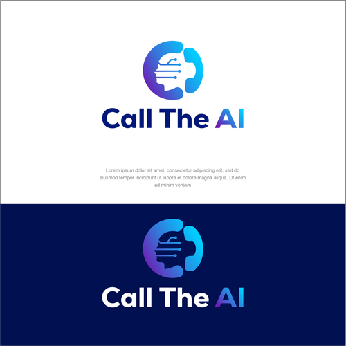 AI Communication Logo Design by Elesense