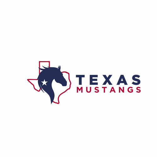 Diseño de Texas Mustangs de Abra.Kadabra