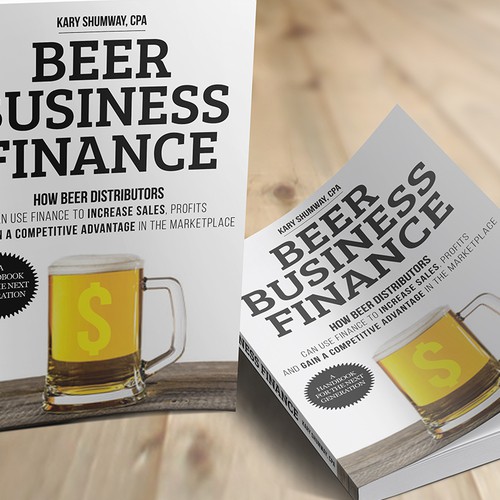 Design an award-winning book cover for the beer business Design by Ciusan