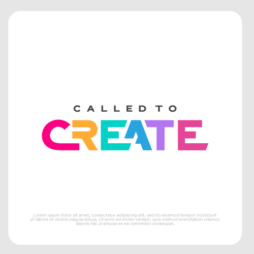 "Called to Create" Logo Design Diseño de Endutart