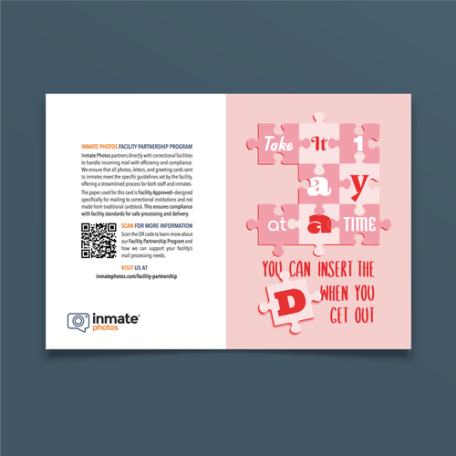 "Design a Greeting Card for Inmates" winning Card or invitation by Nat Herrera