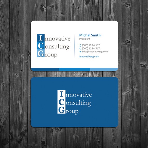 Design di ICG Business Cards di Roni_