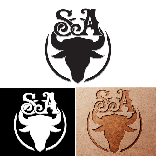 Rustic western logo for Apartments in Jackson Hole, Wyoming Design by N. Lewis