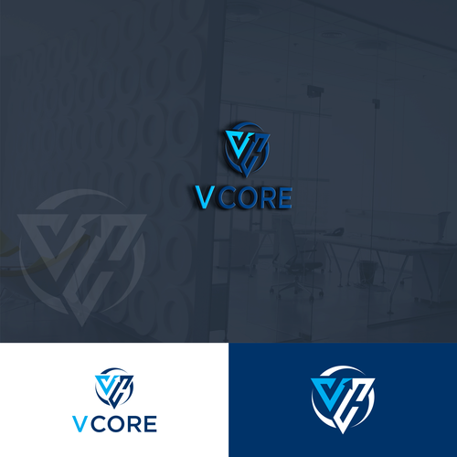 "Professional Safety Consulting Brand: Sophisticated Triangle-V Integration - Design by Ananda_art