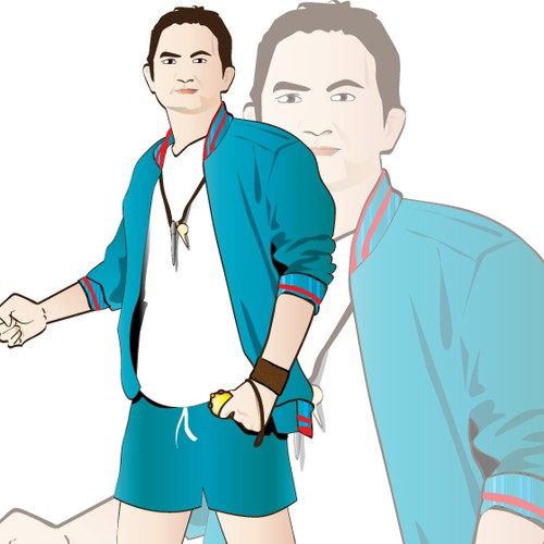 Digital coach character Design por Agung_t