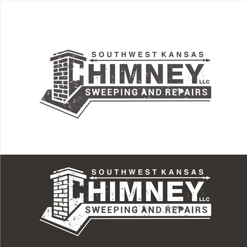 Simple powerful logo for chimney sweep Design by LOGOMAN*