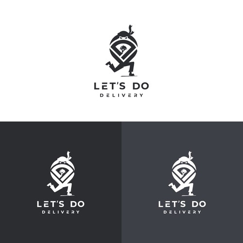 Delivery Service Logo Design by AZIZ HOSSAIN