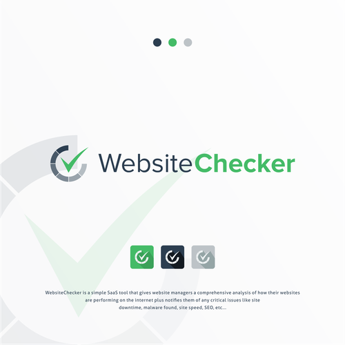 New SaaS Startup WebsiteChecker Needs a LOGO!! Design by Jaseng99