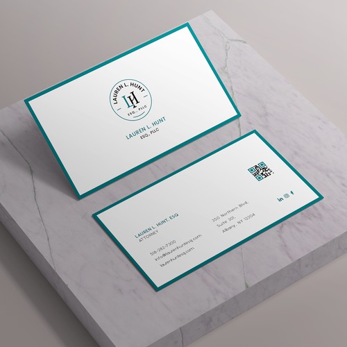 Design business cards and letterhead for a modern law firm Design by Saman Osama