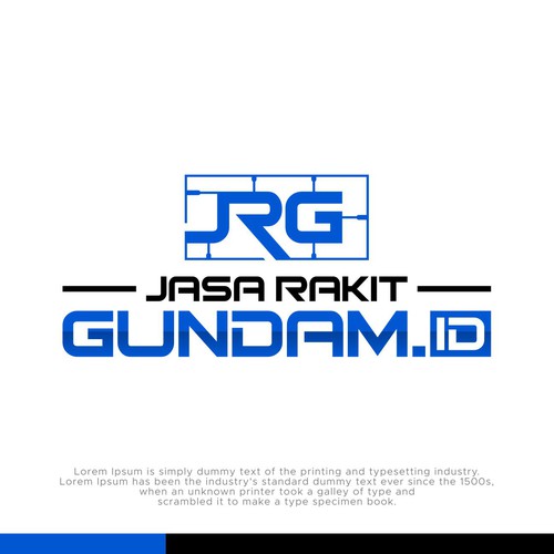 Gundam logo for my business Design by youngbloods