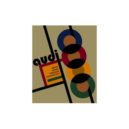 Community Contest | Reimagine a famous logo in Bauhaus style Design by DesertSkies
