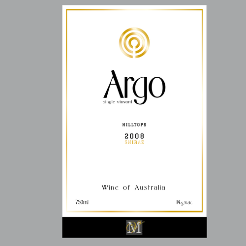 Sophisticated new wine label for premium brand Ontwerp door janvanloop