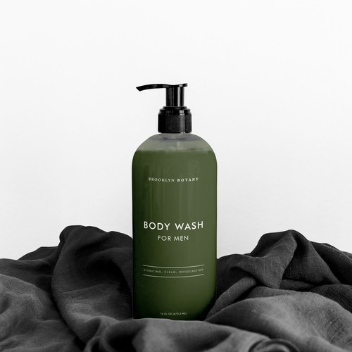 Design a Luxurious Men's Body Wash Design by @rysmrn