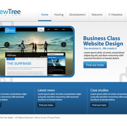 Yew Tree Digital Limited needs a new website design Réalisé par JReid78