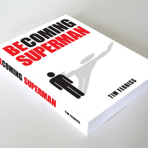 "Becoming Superhuman" Book Cover Design by ThatJohnD