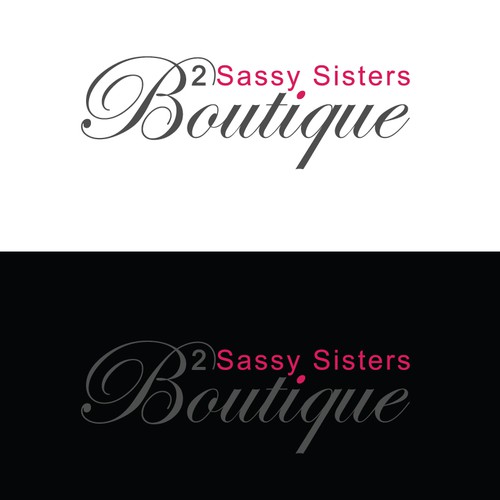 Sassy sisters boutique Logo design contest 99designs