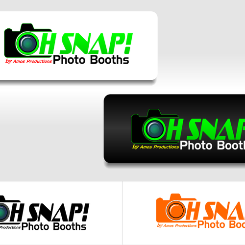 Help Oh Snap! Photo Booths with a new logo Design by bxZone