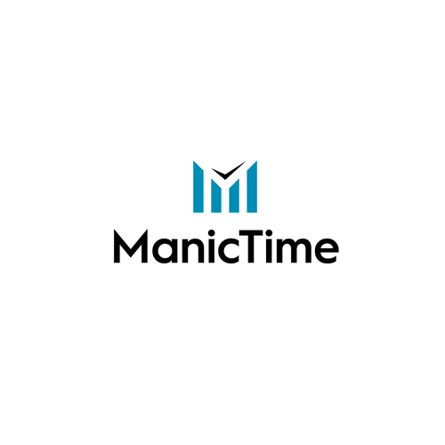 Redesign ManicTime.com logo Design by Roxana.I