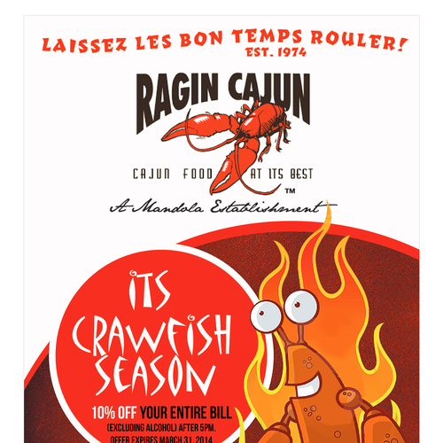 Ragin Cajun Design by harles .