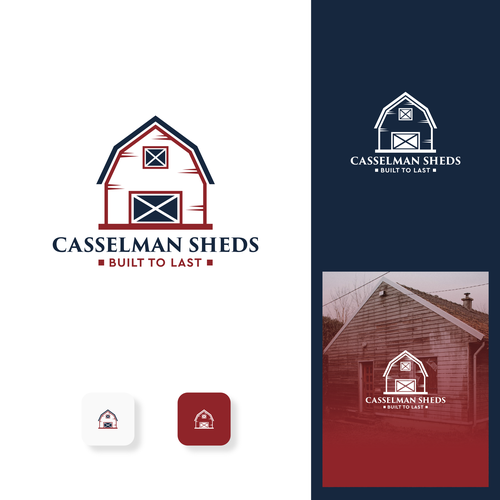 Design an attractive logo to sell storage sheds Design réalisé par MotionPixelll™