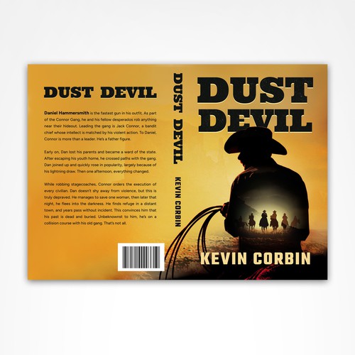 Dust Devil Cover Contest Design by LunarDragon