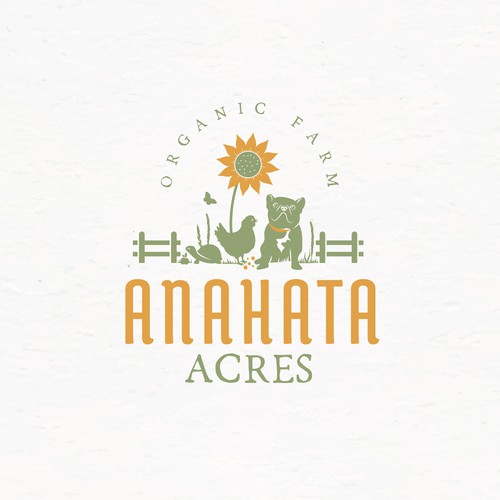Organic Farm looking for a logo that represents the heart and soul of our land. Design by SanDzine