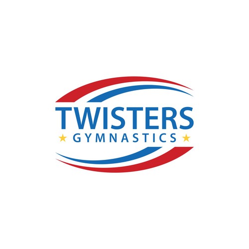 Twister Gymnastics Logo Rebrand - Modern, Exciting, Clean Logo Update for Kids Gymnastics Facility Design by ekhodgm